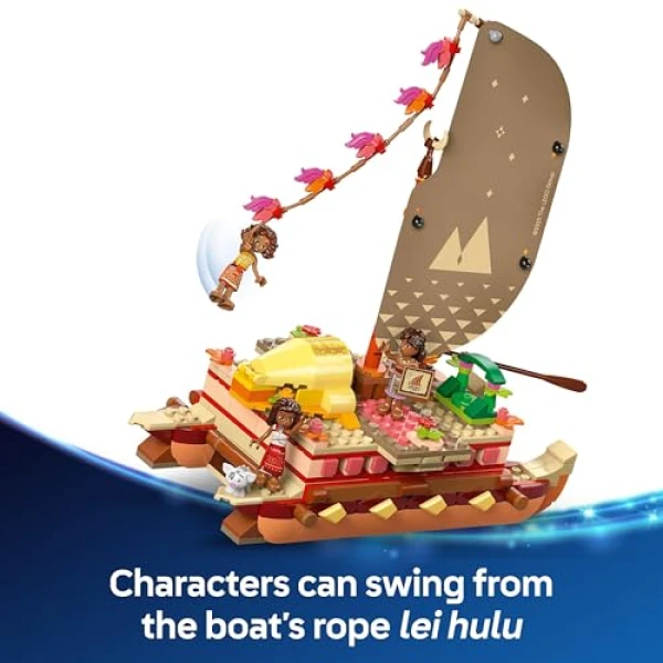 LEGO Disney Princess Moana's Adventure Canoe Set 43270 - Image 5