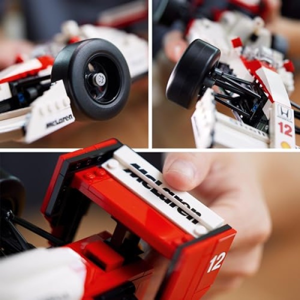 LEGO Icons McLaren MP4/4 & Ayrton Senna Set for Adults 10330 - Image 4
