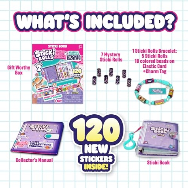 Sticki Rolls Sticki Book Pack S2 - Image 3