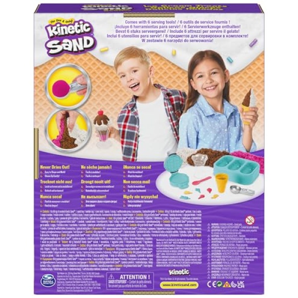 Kinetic Sand Ice Cream Treats Playset - Image 7