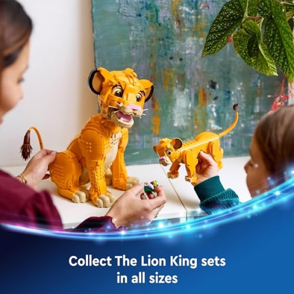 LEGO Disney Simba the Lion King Cub Building Toy 43243 - Image 6