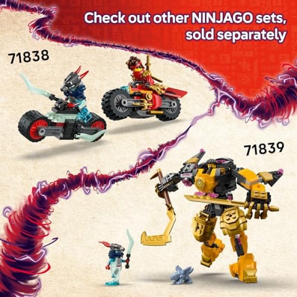 LEGO NINJAGO Rontu the Master Dragon Ninja Toy Set 71842 - Image 6