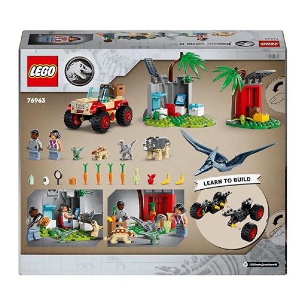 LEGO Jurassic World Baby Dinosaur Rescue Centre Toy 76963 - Image 8