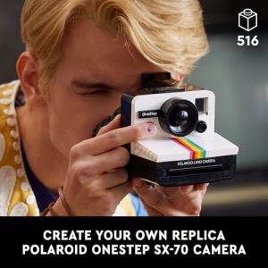 LEGO Ideas Polaroid OneStep SX-70 Camera Set 21345