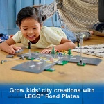 LEGO City Road Plates Building Set with Traffic Lights 60304