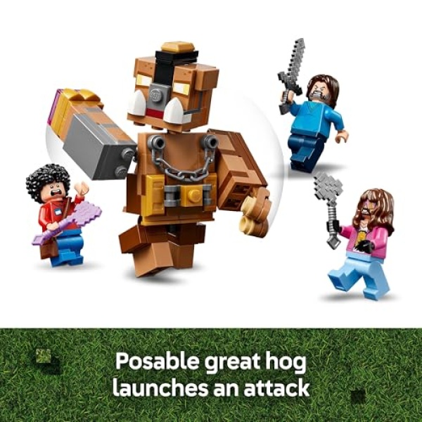 LEGO Minecraft Woodland Mansion Fighting Ring Toy Set 21272 - Image 4
