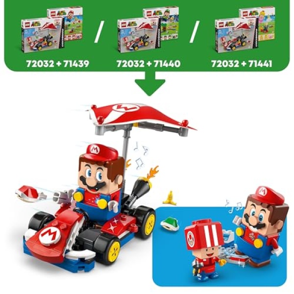 LEGO Super Mario: Mario Kart - Standard Kart Toy Set 72032 - Image 2