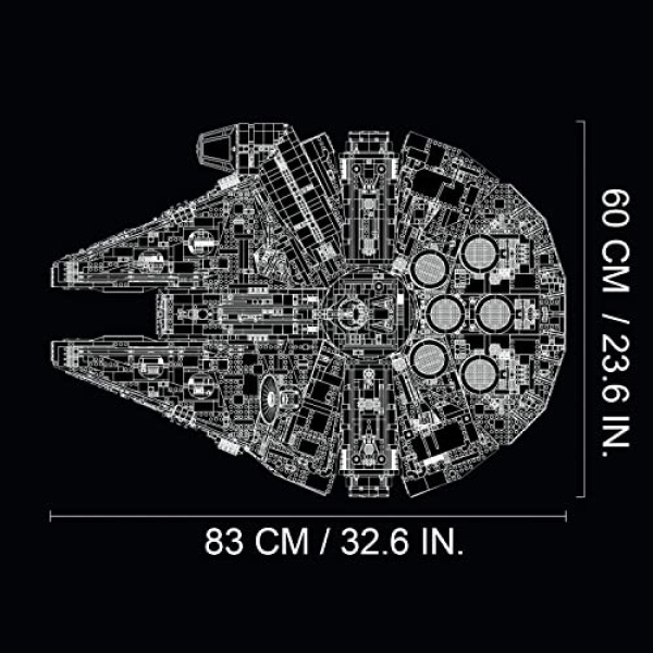 LEGO Star Wars Millennium Falcon Collector Series Set 75192 - Image 8