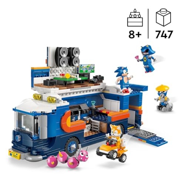LEGO Sonic the Hedgehog Team Sonic Command Truck Toy 77006