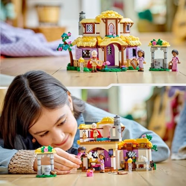 LEGO Disney Wish Asha's Cottage Toy Dollshouse Set 43231 - Image 6