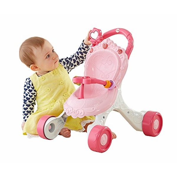 Fisher-Price Princess Mummy Stroll-Along Musical Walker - Image 4