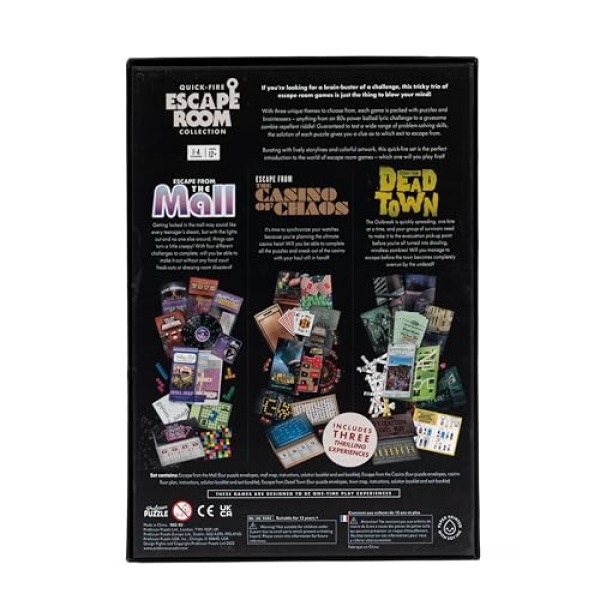Menkind Set Of 3 Escape Room Quickfire Game - Image 2
