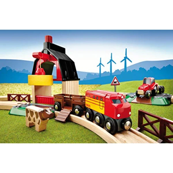 Brio Farm Railway Set - Image 2