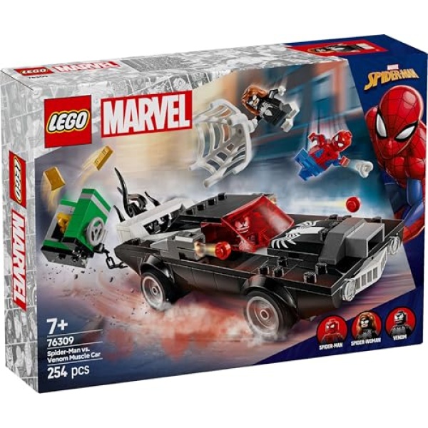 LEGO Marvel Spider-Man vs. Venom Muscle Car Playset 76309 - Image 8