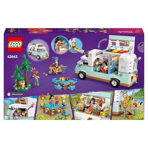 LEGO Friends Friendship Camper Van Adventure Toy Set 42663 - Image 8