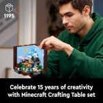 LEGO Minecraft The Crafting Table model Set for Adults 21265