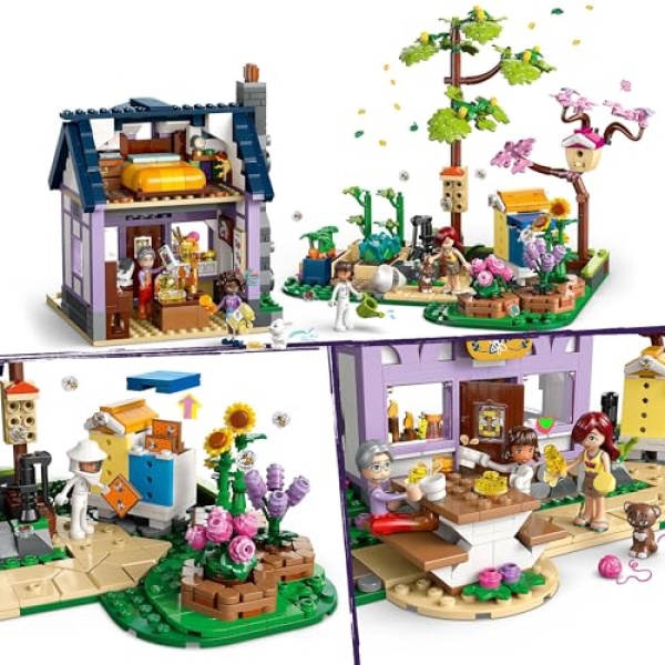 LEGO Friends Beekeepers' House and Flower Garden Set 42669 - Image 2