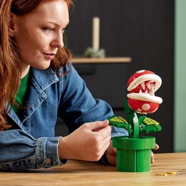 LEGO Super Mario Piranha Plant Figure Set for Adults 71426 - Image 5