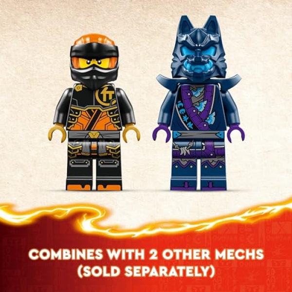 LEGO NINJAGO Cole's Elemental Earth Mech Action Figure 71806 - Image 2