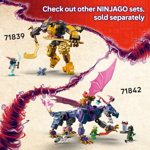 LEGO NINJAGO Kai's Motorcycle Speed Race Building Toy 71838 - Image 6