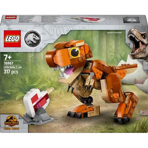 LEGO Jurassic World Little Eatie: T. rex Dinosaur Toy 76967 - Image 8