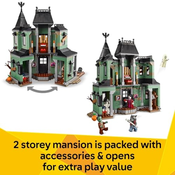 LEGO Creator 3in1 Haunted Mansion House Building Toy 31167 - Image 5