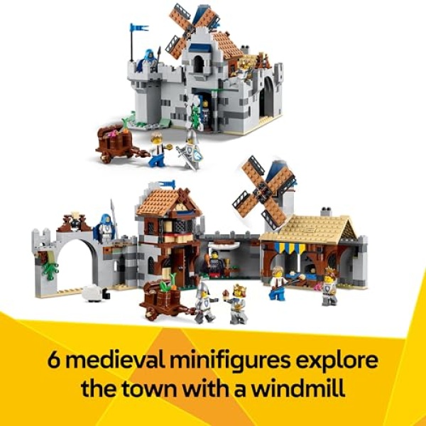 LEGO Creator 3in1 Medieval Horse Knight Castle Toy 31168 - Image 5