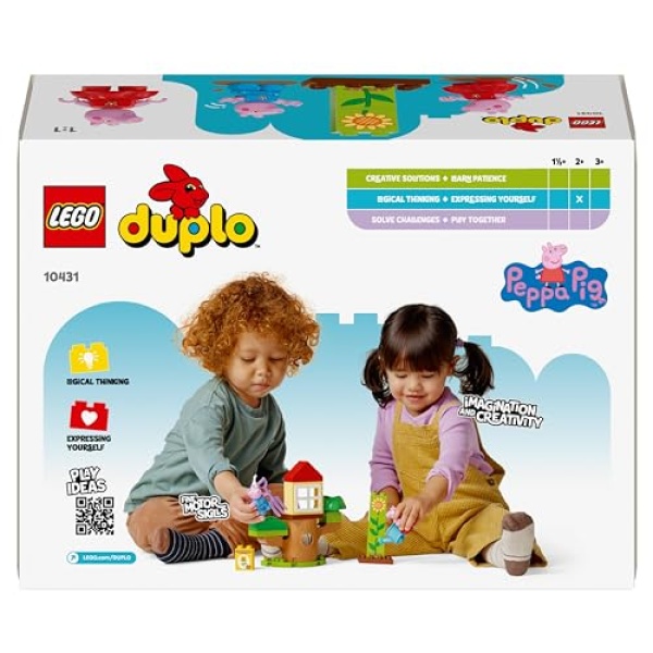LEGO DUPLO Peppa Pig Garden and Tree House Toddler Toy 10431 - Image 6