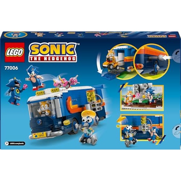 LEGO Sonic the Hedgehog Team Sonic Command Truck Toy 77006 - Image 8