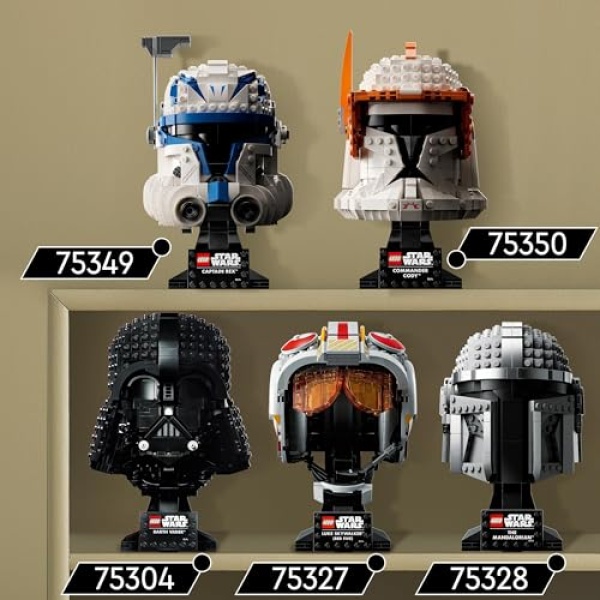 LEGO Star Wars Captain Rex Helmet The Clone Wars Set 75349 - Image 6