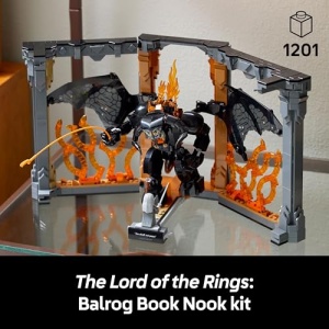 LEGO Icons The Lord of the Rings: Balrog Book Nook Set 10367