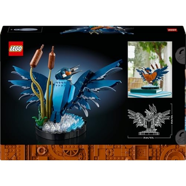 LEGO Icons Kingfisher Bird Building Kit for Adults 10331 - Image 9