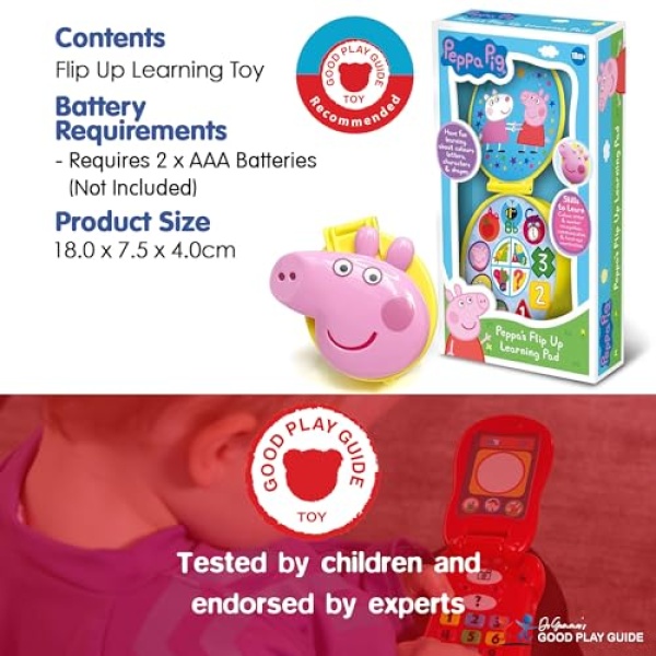 Peppa Pig Flip Up Learning Pad - Image 4