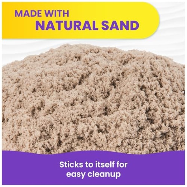 Kinetic Sand Brown 907g Bag - Image 3