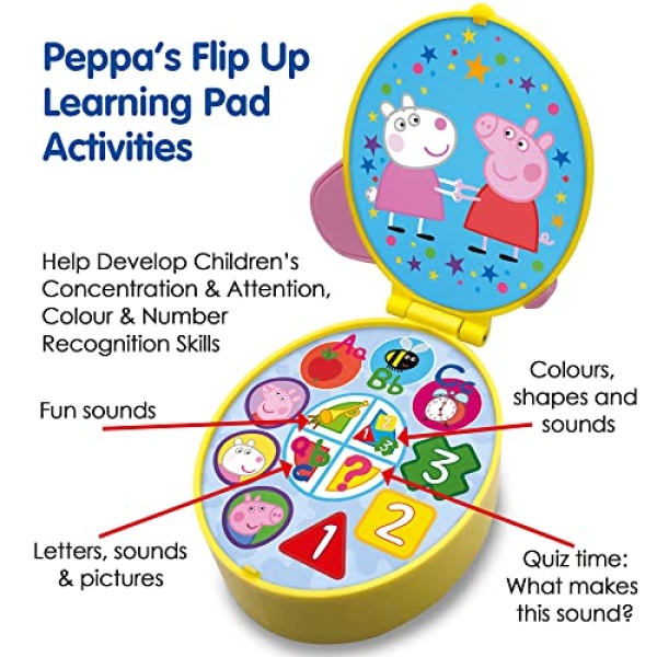 Peppa Pig Flip Up Learning Pad - Image 2