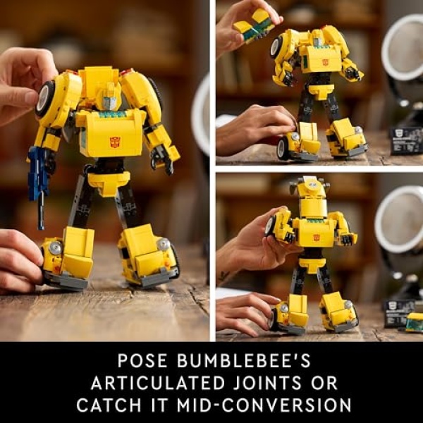 LEGO Icons Transformers Bumblebee Model Set for Adults 10338 - Image 4