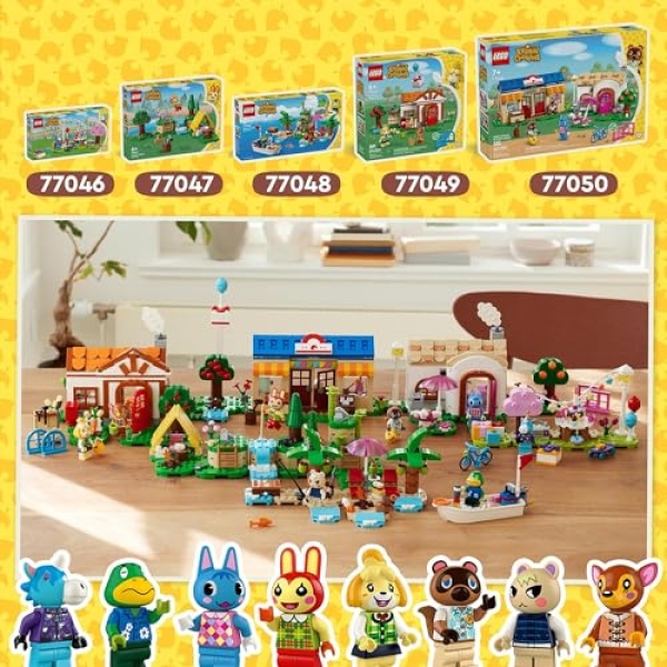 LEGO Animal Crossing Isabelle's House Visit Toy Set 77049 - Image 6