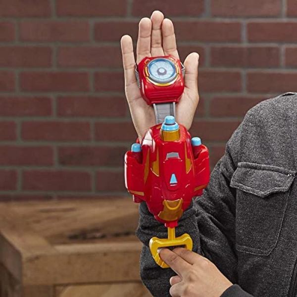 NERF Power Moves Marvel Avengers Iron Man Repulsor Blast - Image 3