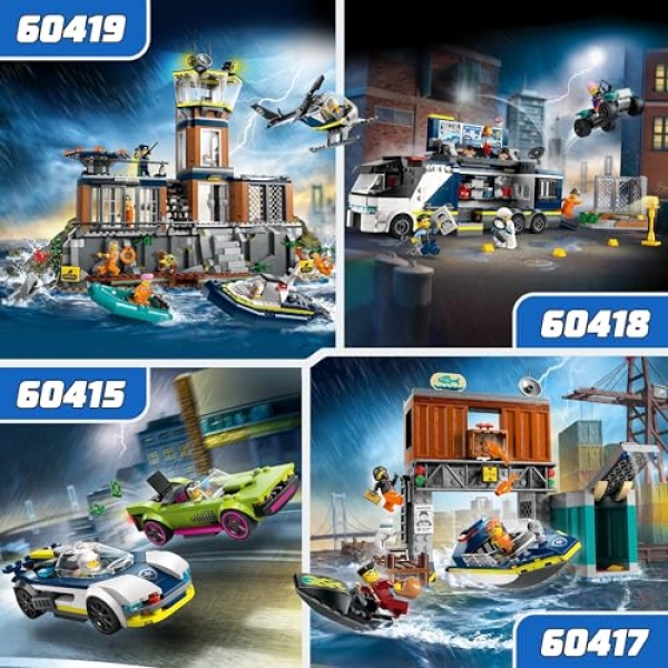 LEGO City Police Car Muscle Car Chase 60415 - Image 6