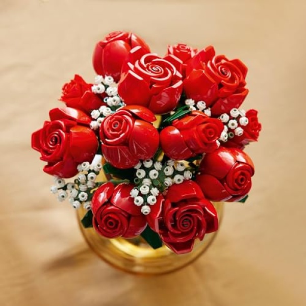 LEGO Icons Bouquet of Roses Flowers Set for Adults 10328 - Image 5