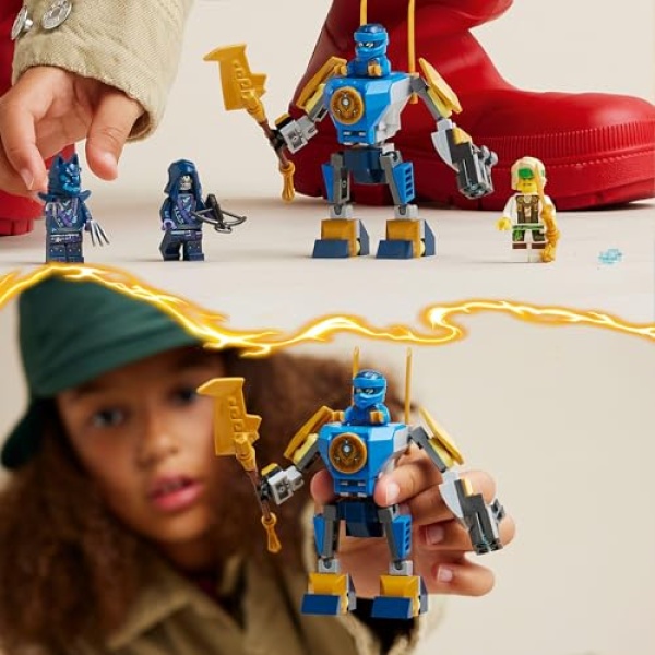 LEGO NINJAGO Jay's Mech Battle Pack Action Figure Toy 71805 - Image 6