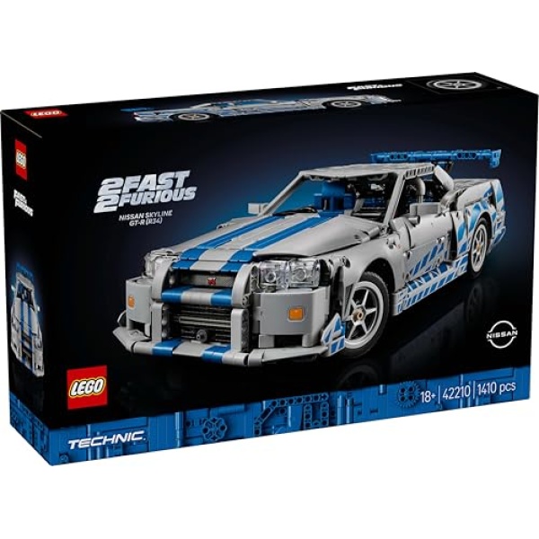 LEGO Technic 2 Fast 2 Furious Nissan Skyline GT-R R34 42110 - Image 7