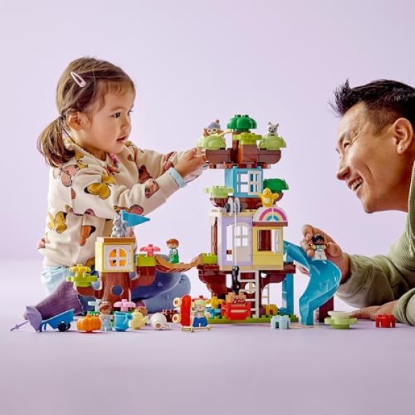 LEGO DUPLO 3in1 Tree House Set with Animal Figures 10993 - Image 5