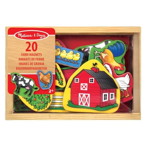Melissa & Doug Wooden Magnet Farm - Image 2