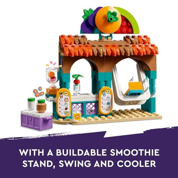 LEGO Friends Beach Smoothie Stand Play Food Toy Set 42625 - Image 3