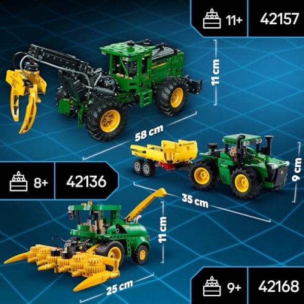 LEGO Technic John Deere 9700 Forage Harvester Farm Toy 42168 - Image 7