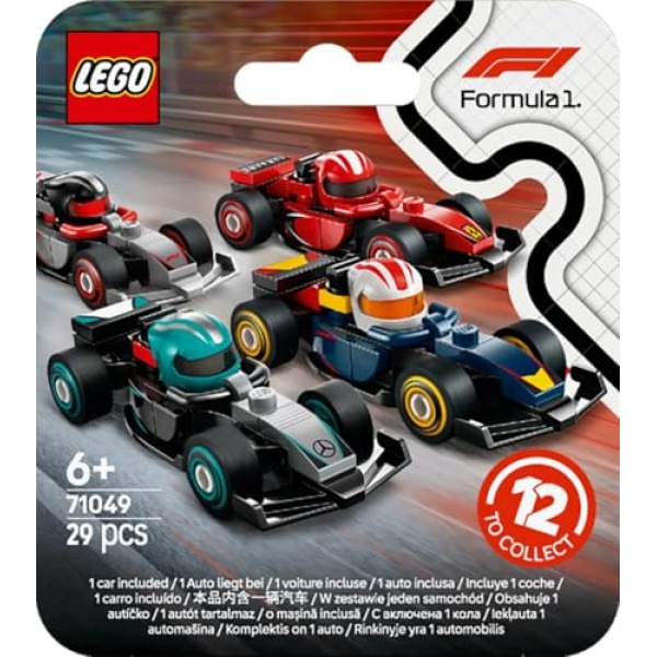 LEGO F1 Collectible Race Cars Building Toy for Kids 71049 - Image 9