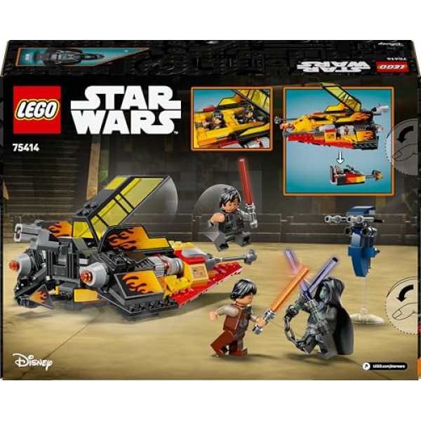 LEGO Star Wars The Force Burner Snowspeeder Toy 75414 - Image 6