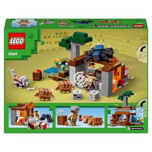 LEGO Minecraft The Armadillo Mine Expedition Toy Set 21269 - Image 8