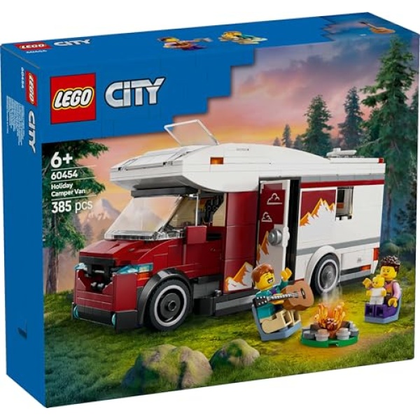 LEGO City Holiday Adventure Camper Van Toy Vehicle Set 60454 - Image 8